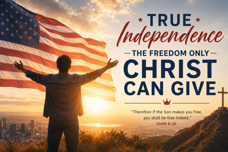 True Independence: The Freedom Only Christ Can Give